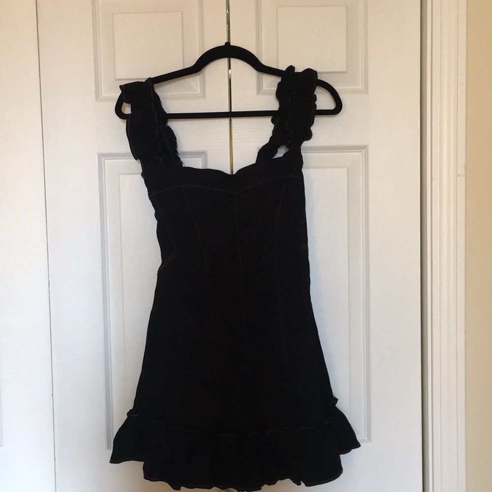 White Fox Boutique Black Mini Dress